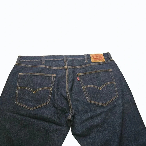 Levi's 501 Original Button Fly Jeans 42x30 Straight Leg Denim 4996 New w/o Tags - Picture 8 of 12